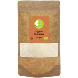 Organic Semolina - Certified Organic - by Busy Beans Organic (500g)