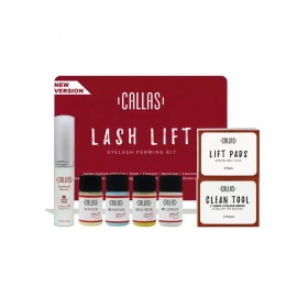 Callas Lash Lift Eyelash Perming Kit with Callas Eyelash Adhesive Clear [US]
