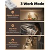 EZVALO Under Cabinet Lighting, 2400mAh Rechargeable Motion Sensor Light Indoor,