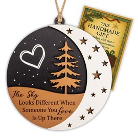 The Sky Looks Different Christmas Ornaments 2025, Remembrance Ornament, Memorial Gifts, In Memory of Loved One Gifts, Christmas Sympathy Gift, Bereavement Gift for Family and Friends