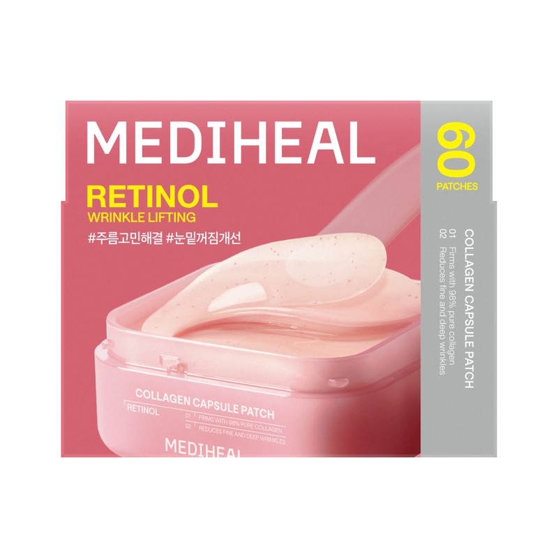 MEDIHEAL Collagen Capsule Patch 60P - [Retinol] Collagen Capsule Patch