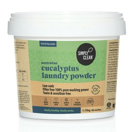 Simply Clean Australian Eucalyptus Laundry Powder, 1KG