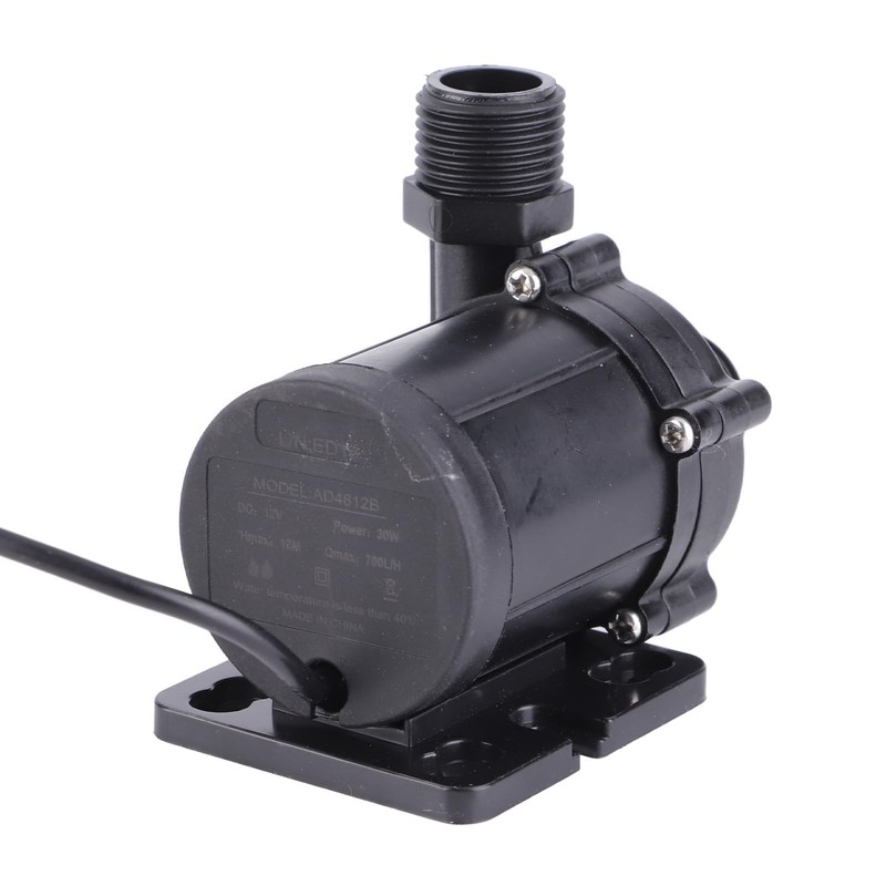 Booster Pump Brushless Motor Low Noise DC 12V 30W 700L/H