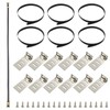 Seimneire 6 Set Drawer Repair Kit, Reinforcing Drawer Support Brackets