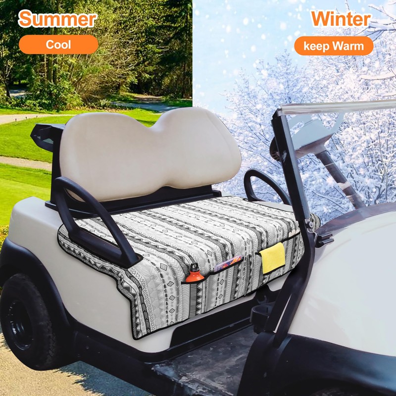 PGmoon Golf Cart Seat Covers, Universal Golf Cart Seat Towel