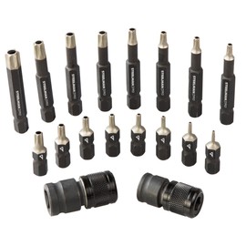 STEELMAN PRO 78764 18-Piece Tamper Proof Star Bit Set with Diamond Tips