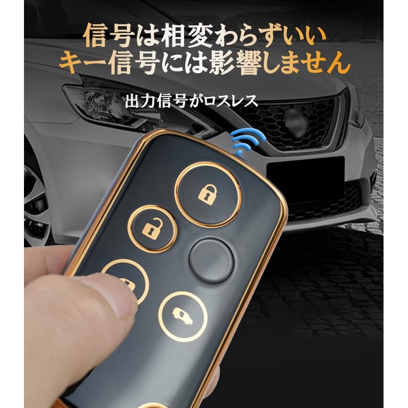SANRILY Honda Dedicated Key Case, Smart Key Cover, Key Holder,
