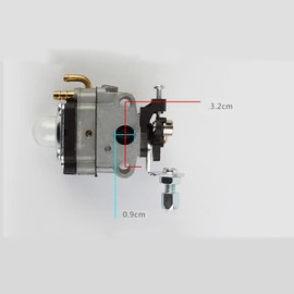 Trimmer Carburettor, Lawn Mower Carburettor Replacement for Honda 139 GX31 Brush Cutter