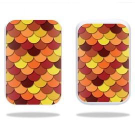 MightySkins Skin Compatible with HP Sprocket wrap Cover Sticker Skins Red Scales