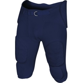 Exxact Sports Proline - Pantalones de fútbol integrados para hombre con 7 almohadillas para orejas flexibles, pantalones ligeros de práctica de fútbol para protección, Azul marino, XX-Large