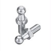 TOOMYAUTO M6 x 10mm Silver Ball Stud Bolts, Pack of