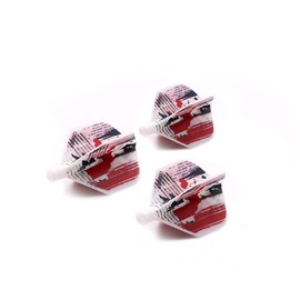 CUESOUL TERO FLIGHTS FLAGS Darts Flag Design AK4 Dart Flight Standard Shape, Set of 3 (CS-AK4+2-1)
