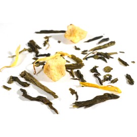 Beantown Tea & Spices - Mango Green Tea. Gourmet Loose Leaf Green Tea. All Natural. Rich In Antioxidants. (4 oz.)