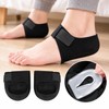 1 Pair Silicone Heel Pads for Shoes – Adjustable Strap