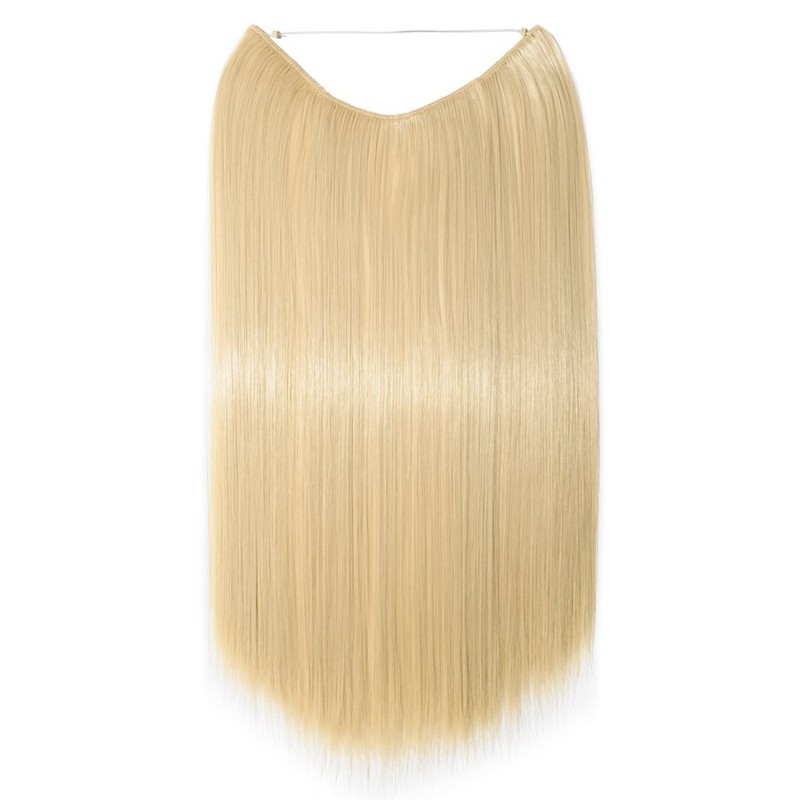 Hair Extensions, 1 Braid, Hair Thickening, Smooth with Invisible Wire