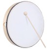 Abaodam 10 Inch Hand Drum Percussion Wood Frame Drum with