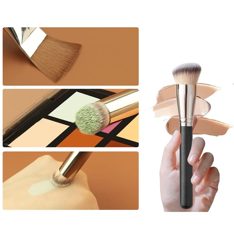 Pack of 3 Foundation Brush Concealer Brush Flawless for Blending
