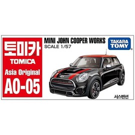 Tomica Asia Original AO-05 Mini John Cooper Works Diecast Mini Car / 토미카 아시아오리지널 AO-05 미니 존 쿠퍼웍스 다이캐스트 미니카