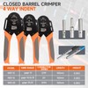 iCrimp Closed Barrel Crimp Tool, Weather Pack Crimpers, Deutsh Connector