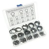MCMASKE 300PCS Metric 7mm to 30mm Round Wire C-Clips Internal
