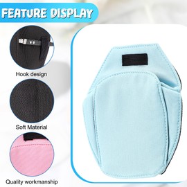 Kingdder 6 Pieces Soft Eye Patch for Glasses Breathable Eyes Patch for Adults Men Women to Cover Right or Left Eye (Large Size)