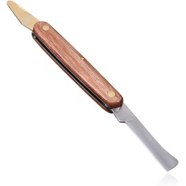 STOUCLA Grafting tool, foldable, multifunctional double blade grafting garden tool with stripper