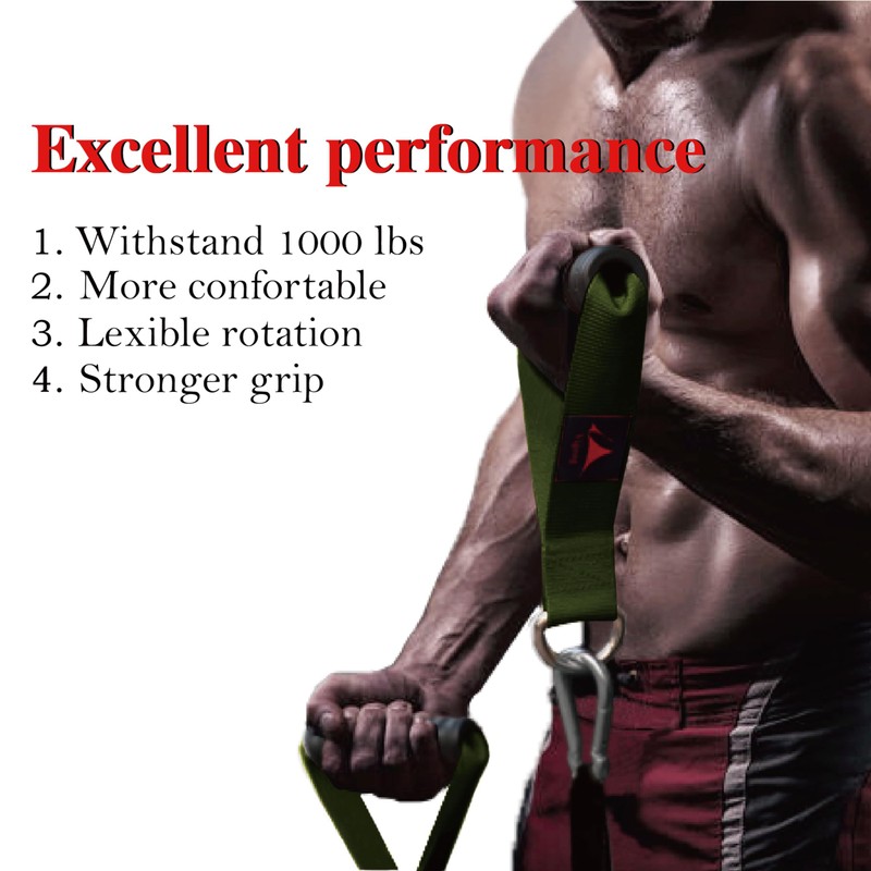 Vigoog Heavy Duty Gym Workout Handles Attachment for Cable Machine,Resistance