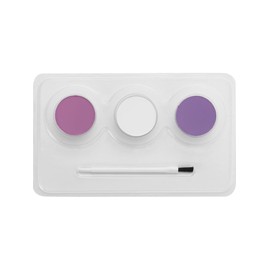 Smiffy's Make-Up FX Aqua Butterfly Kit Three Colours Brush and Step by Step Guide