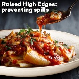 Artena Plates And Bowls Sets, 16 Pieces Dinnerware Sets, Dish Set For 4, Ceramic Kitchen Bowl And Plate Set, Embossed White Dishware Sets, Dishwasher & Microwave Safe (Wheat Leaf)