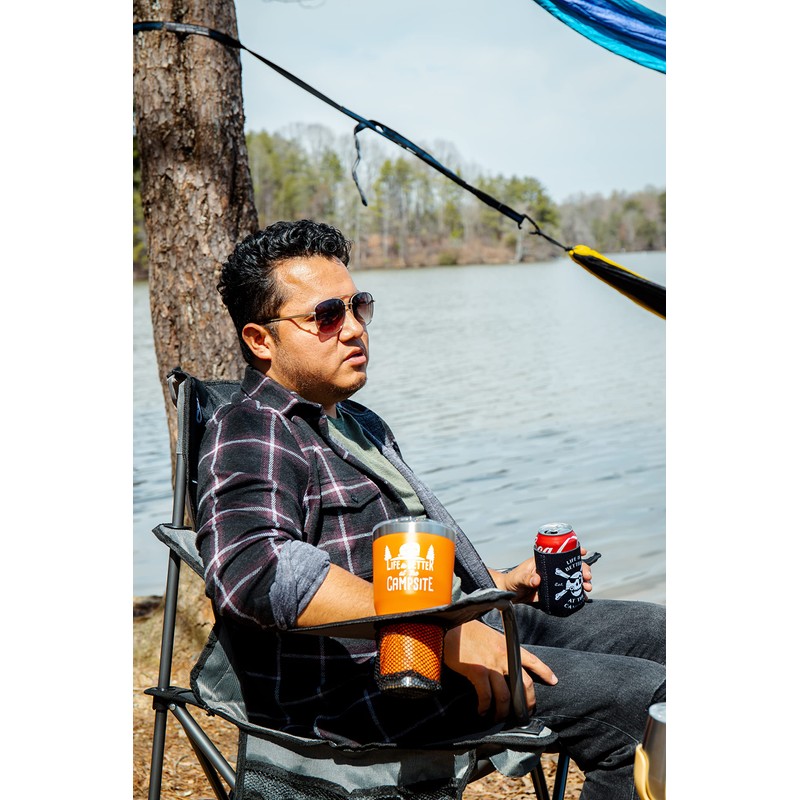 Camco 53414 "Life is Better at the Campsite" Can Holder