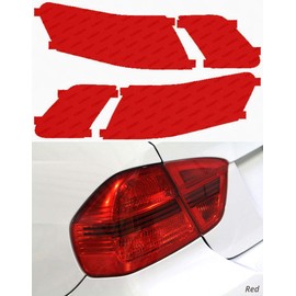 Lamin-x Custom Fit Red Tail Light Covers for Toyota Camry (10-11)