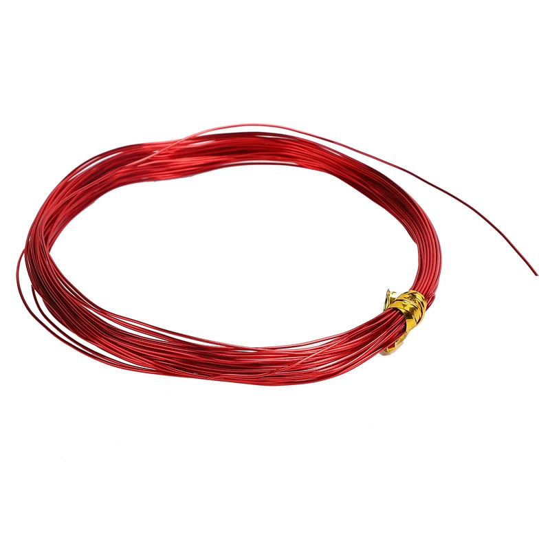 8 Rolls 0.6‑3mm DIY Jewelry Beading Wire Aluminum Craft Wire