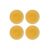 Bordallo Pinheiro Bicos Amber Dinner Plates, Set of 4