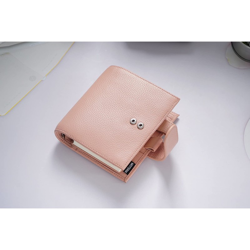 Moterm Pocket Luxe Ring Planner - Genuine Leather Binder Organiser