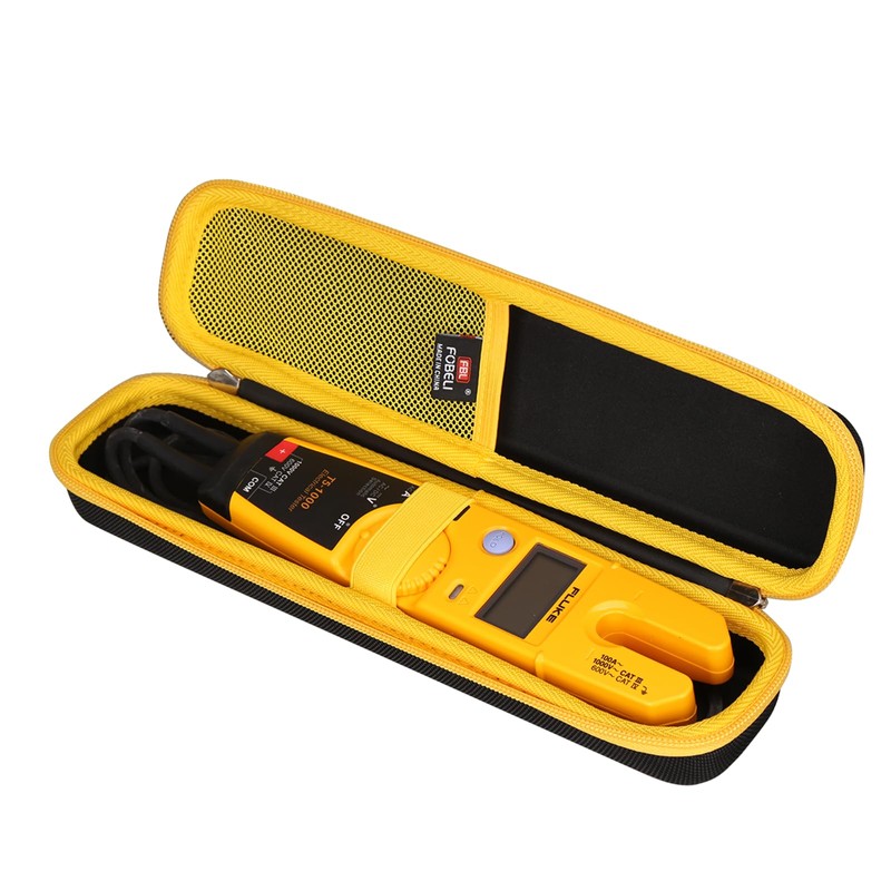 FBLFOBELI Hard Carrying Case for Fluke T5-1000/T5-600/T6-1000/T6-600 Electrical Voltage, Continuity