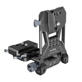 SmallRig V-Mount Battery Plate, V Lock Battery Mounting Plate with Quick Release Plate for Arca-Swiss, 1/4"-20 Threads, L-Shape Compact V Mount Battery Plate for DSLR Cameras, Gimbals & Tripod - 4064