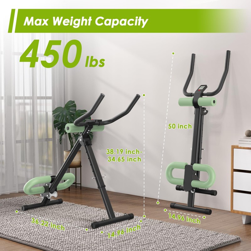 4 in 1 ab machine for stomach workout, adjustable ab