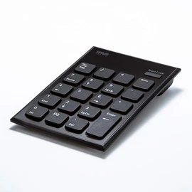 Sanwa Supply NT-BT23BK Bluetooth Connection, Quiet, Pantograph, 20 Keys, Thin, Compact, Black