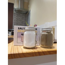 Shakers TableCraft Mason Jar Salt & Pepper Set of 2