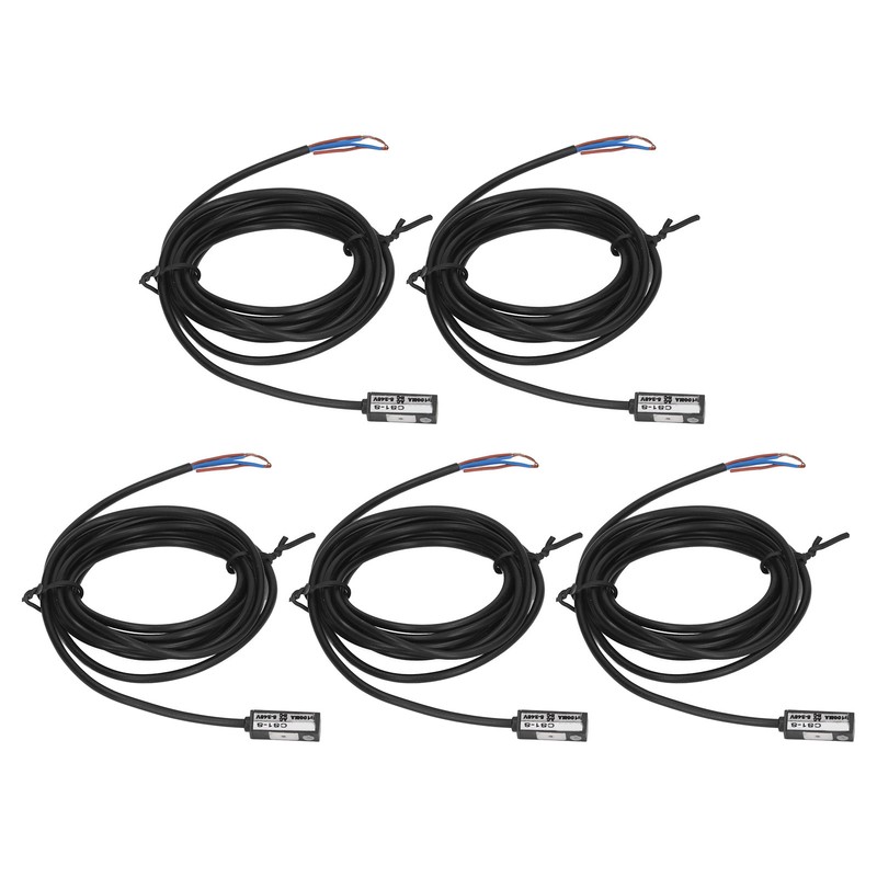 5Pcs Magnetic Proximity Sensor Approach Switch AC DC 5‑240V Input