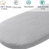 Muslin Bassinet Sheet Compatible with AMKE 3 in 1 Bassinet(35