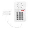 Door Alarm System, Home Security Keypad with Panic Button Door