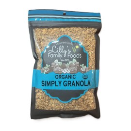 Lilly's Family Foods Organic Simply Granola, Gluten Free (1 LB)