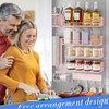 IYEBAU IYEBAU Magnetic Spice Rack for Refrigerator,8 Pack Magnetic Fridge