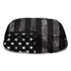 Knextrepoy Black American Flag Winch Cover, Heavy Duty Waterproof Dust-Proof
