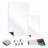 TMS Magnetic Fridge Whiteboard Set | Twin Pack with A4
