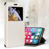 Shantime Viewable Window Leather Flip Case Compatible with AGM Glory