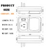 BXST One Outlet Plug Protector de tensión para el hogar