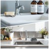 Grey Silicone Soap Dish – Sink Organizer with Drain Spout