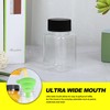 TakFree Small Plastic Juice Bottles with Lids, 12 Pcs 100ml